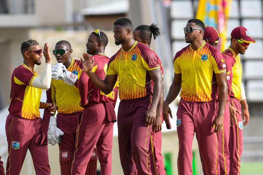 [Image of West Indies cricket team]