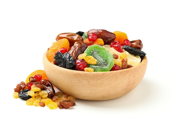 [Image of A bowl of dried fruit]