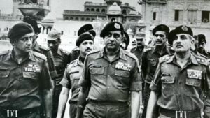 [Image of Indian soldiers during Operation Blue Star]