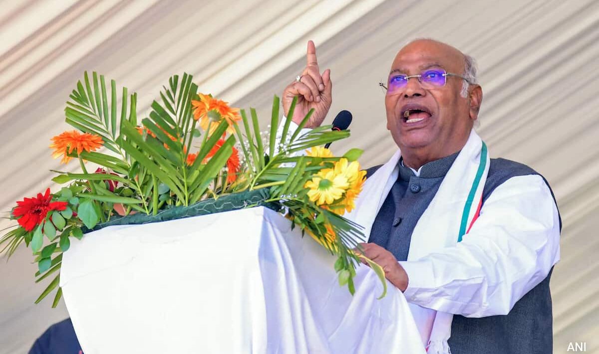 Won't Die Till PM Modi "Removed" From Power: M Kharge After Falling Ill