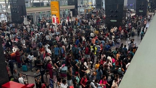 Bengaluru airport descends into chaos after IndiGo tech glitch. Internet compares it to ‘crowded supermarket'