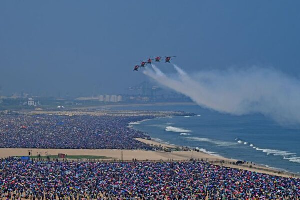 Five persons die due to heatstroke after IAF air show on the Marina