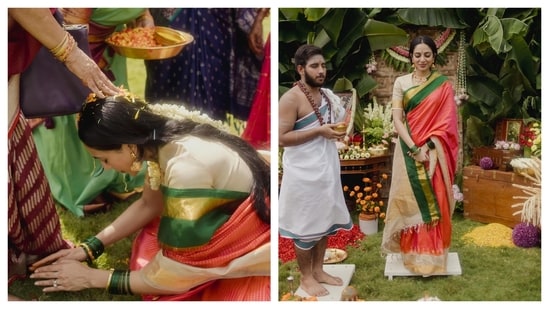 Naga Chaitanya, Sobhita Dhulipala's wedding prep begins with a beautiful ceremony. See pics